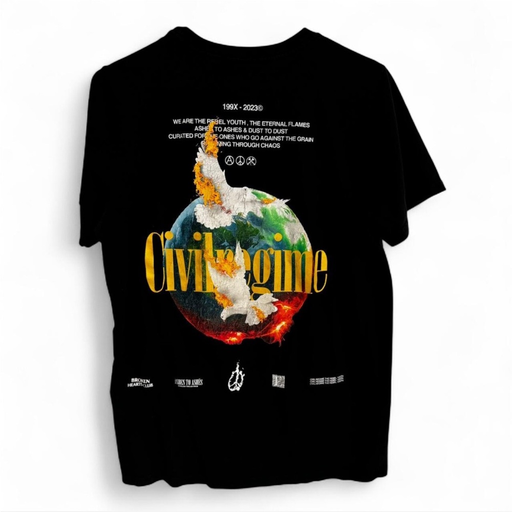 Civil Regime Streetwear Cotton T-Shirt